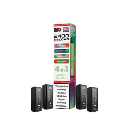 IVG 2400 Reload 4 in 1 Prefilled Pods - Menthol Edition