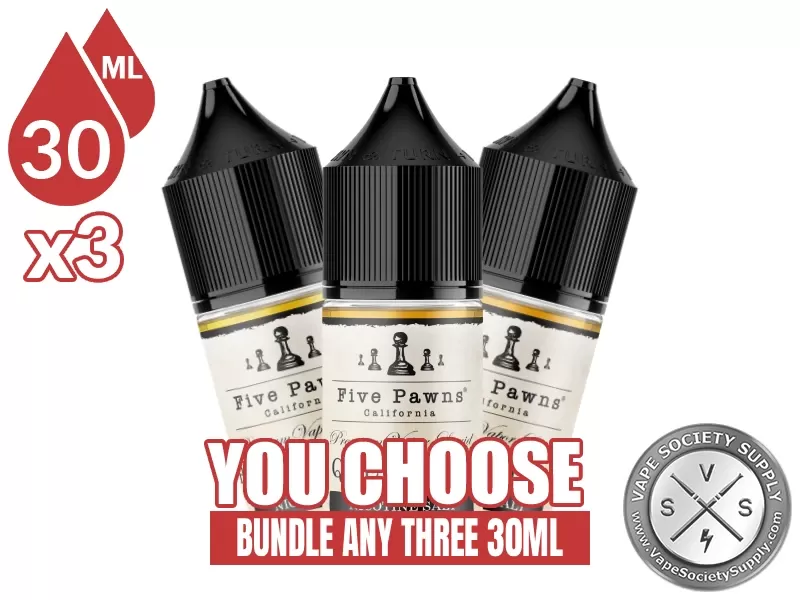 Five Pawns Salt Bundle 3x30ml (90ml)