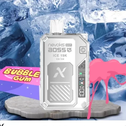 Nevoks Bar Boss Disposable – Bubblegum Ice 35mg (19000Puffs)