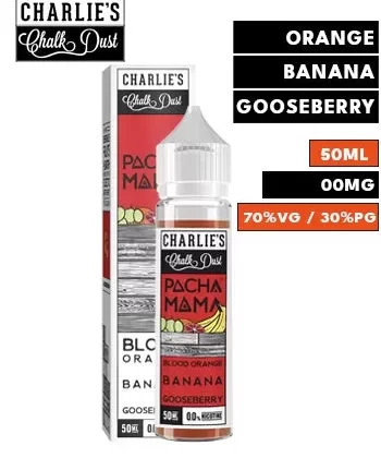 Blood Orange Banana Shortfill eLiquid by Pacha Mama 50ml - 00mg / 50ml