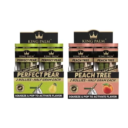20 King Palm 0,5 g aromatisierte Wrap Rollies – Display-Packung