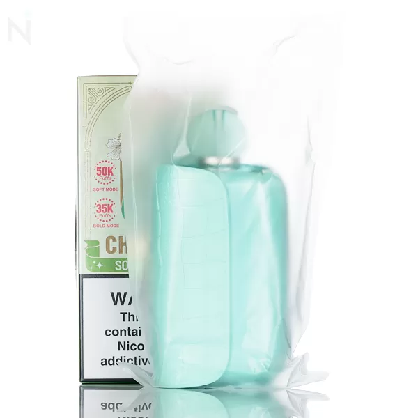 APUS Chloe 50K Puffs Disposable - 20mL - Sour Apple Ice - Image 2