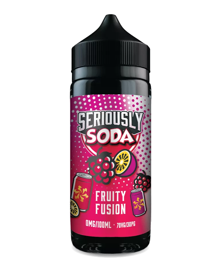 Fruity Fusion (Soda) Seriously E Liquid 100ml – 70VG - Vapestorm Co