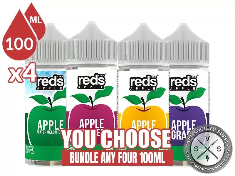 Reds Apple 7 Daze Bundle 9x100ml (900ml)