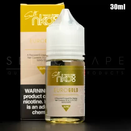 Naked NKD 100 – Euro Gold Nic Salt 30ml