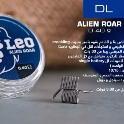 LEO ALIEN ROAR COIL DL 0.40 OHM - Eliquidsupply