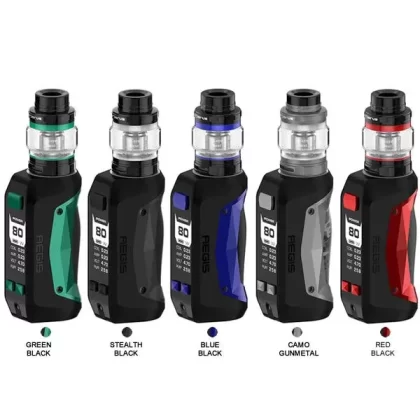GEEKVAPE AEGIS MINI VAPE KIT - Colour#Green Black>Stealth Black>Blue Black>Camo Black>Red black