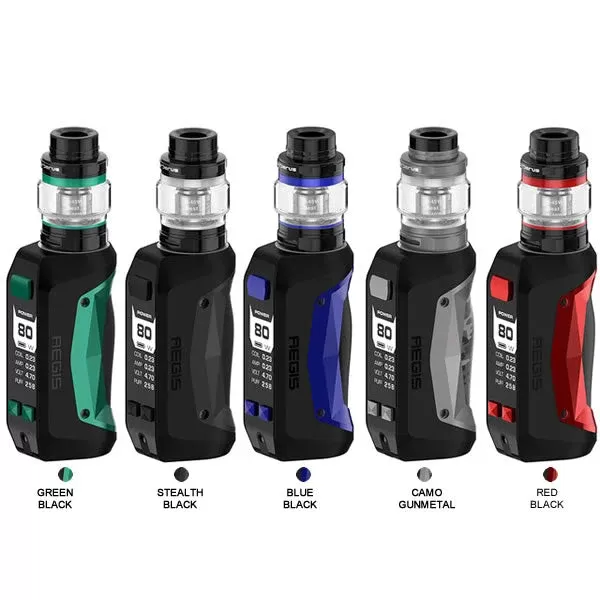 GEEKVAPE AEGIS MINI VAPE KIT - Colour#Green Black>Stealth Black>Blue Black>Camo Black>Red black