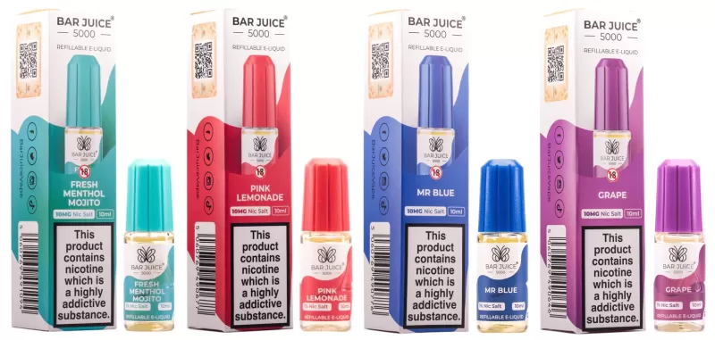 White Peach Razz Bar Juice 5000 Nic Salts e Liquid 10ml – TPD - Vapestorm Co - Image 3