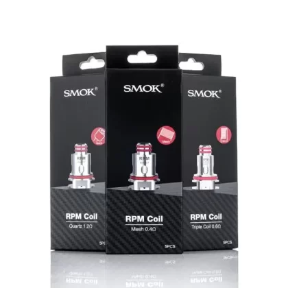 SMOK RPM Replacement Coils (5pcs/pack) - DC 0.8ohm MTL, Mesh 0.4OHM
