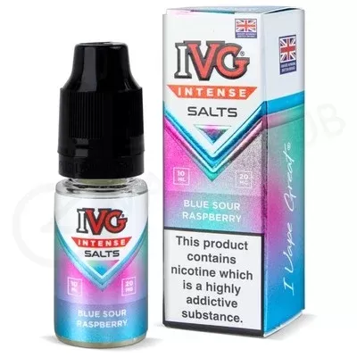 Blue Sour Raspberry E-Liquid by IVG Intense Salts