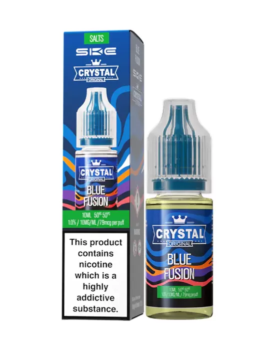 Blue Fusion Nic Salt E-Liquid - Crystal Original - Image 2