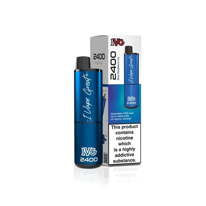 IVG 2400 Prefilled Pod Vape Kit - Blackcurrant Menthol - Image 3