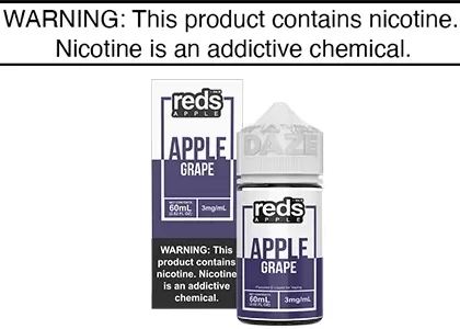 GRAPE APPLE BY REDS E JUICE 60ML/100ML - Vapejuice