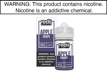 GRAPE APPLE BY REDS E JUICE 60ML/100ML - Vapejuice