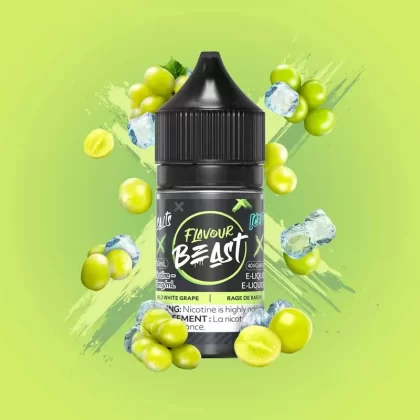 FLAVOUR BEAST SALT 10MG/ML-WILD WHITE GRAPE