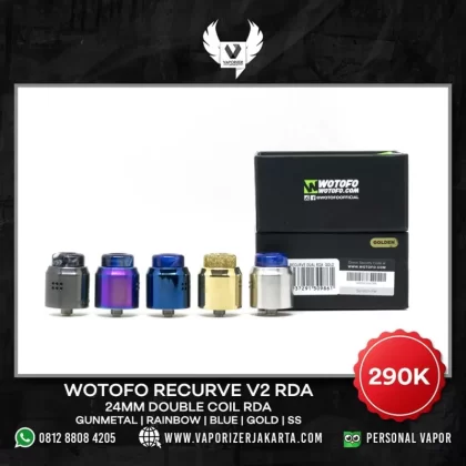 WOTOFO RECURVE V2 RDA - Vaporizerjakarta