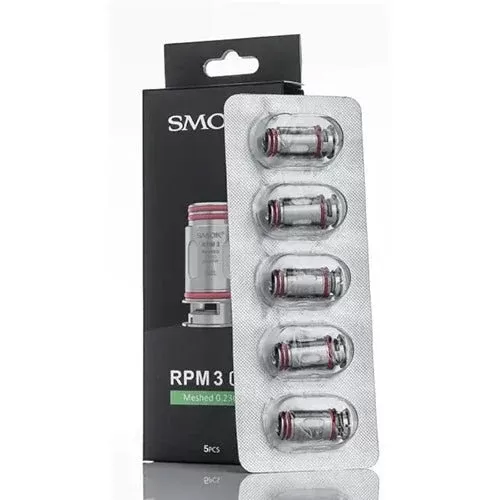 SMOK RPM3 Replacement Coils - Resistance#0.15 Ohm Mesh>0.23 Ohm Mesh
