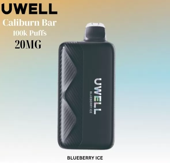 Uwell Caliburn Bar Rechargeable Disposable Vape 100K - Watermelon Ice / 20mg - Image 3