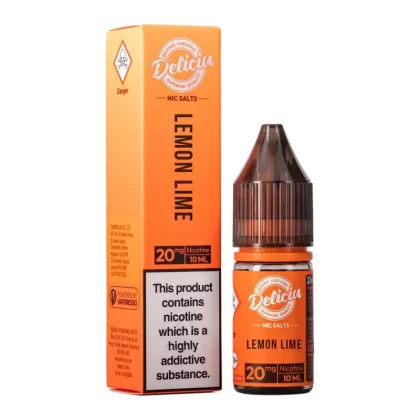 Lemon Lime Nic Salt E-Liquid by Deliciu - Product Strength#10mg>20mg