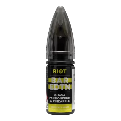 Guava Passionfruit Pineapple Nic Salt By Riot Squad BAR EDTN - 20mg