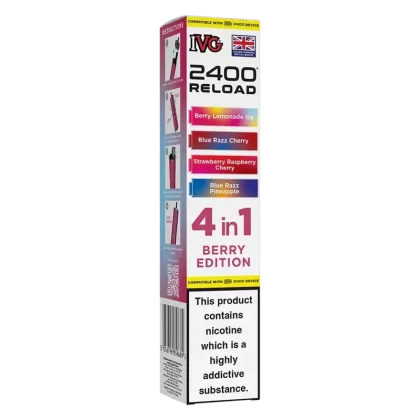 IVG 2400 Reload 4in1 Berry Edition Prefilled Pods