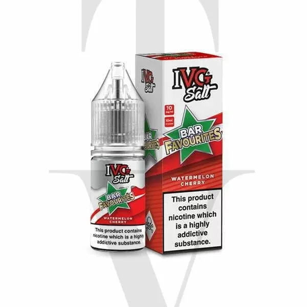 IVG BAR FAVOURITES WATERMELON CHERRY NIC SALT E-LIQUID