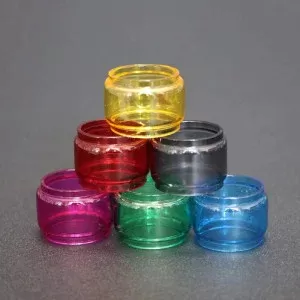 Geekvape Z Zeus X Sub-Ohm Dual RTA Tank Replacement Rainbow Multicolor Fat Vape Glass Tank Tube