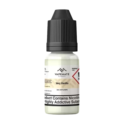 Vapemate Classic Very Vanilla 10ml - Blend#50VG / 50PG>70VG / 30PG0mg>3mg>6mg>12mg>18mg