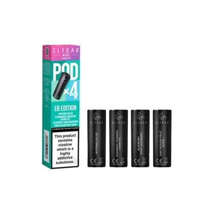 Elf Bar 4in1 EB Edition Pods (4 Pack) - Strength#20mg (265573)