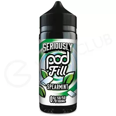 Spearmint Shortfill E-Liquid by Seriously Pod Fill 100ml - Ecigpremium