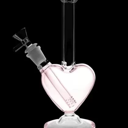❤️ Love ❤️ Heart Shaped Glass Bong - Ejuicewarehouse