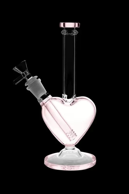 ❤️ Love ❤️ Heart Shaped Glass Bong - Ejuicewarehouse