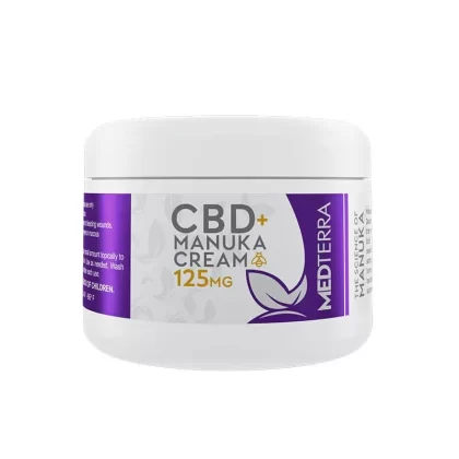 CBD Cream with Manuka Honey – 125mg – Medterra
