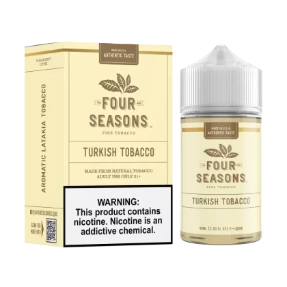 FOUR SEASONS - Turkish Tobacco - 60ML E-Liquid - 18MG