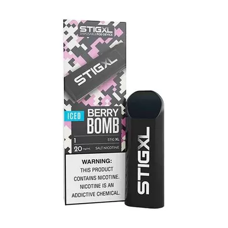VGOD STIG XL Disposable Vape 700 Puffs - 20 mg / Iced Berry Bomb - Image 2