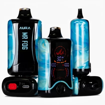 Mr Fog Aura Splash Edition 60K Disposable Vape – 26mL USB-C - Blaze Dew, Blue Coconut; Blaze Dew, Blue Coconut