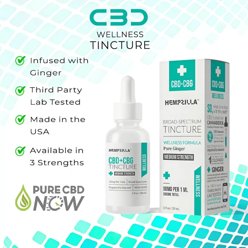 CBD Wellness Tincture 300mg | 600mg | 1200mg - Image 3