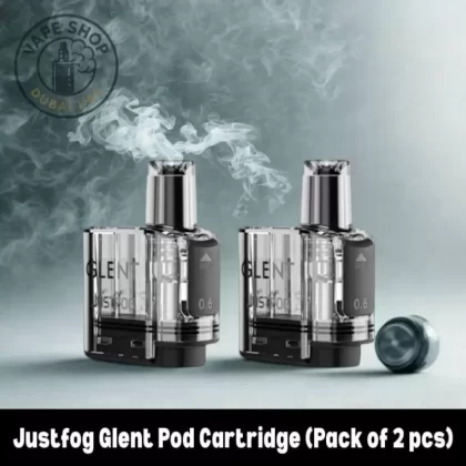 Justfog Glent Pod Cartridge (Pack of 2 pcs) - Vape Product, Vape Product
