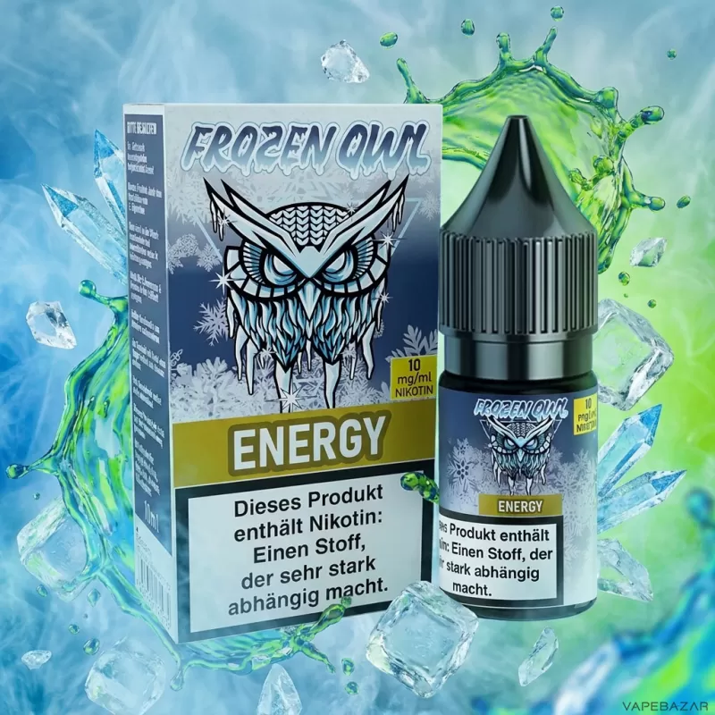 Frozen OWL Nikotinsalz Liquid – Energy - Vapebazar