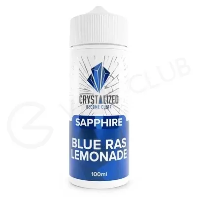 Sapphire Blue Razz Lemonade Shortfill E-Liquid by Crystalized 100ml