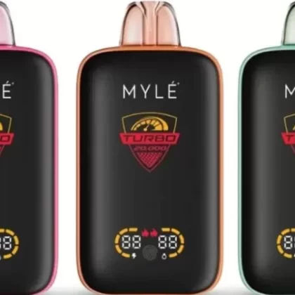 MYLE TURBO DISPOSABLE DEVICE 20,000 PUFFS