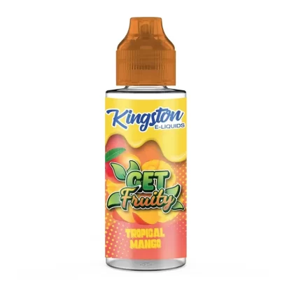 KINGSTON GET FRUITY TROPICAL MANGO 100ML SHORTFILL E-LIQUID