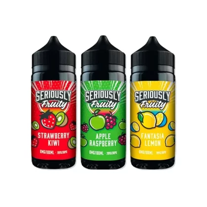 Seriously Fruity 100ml Shortfill E Liquid By Doozy Vape