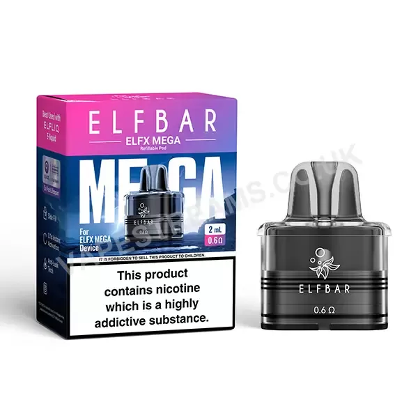 ELFBAR ELFX MEGA Replacement Pods - Vapestreams Co