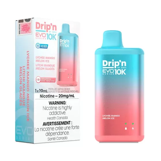 DRIP’N 10K – LYCHEE MANGO MELON ICE
