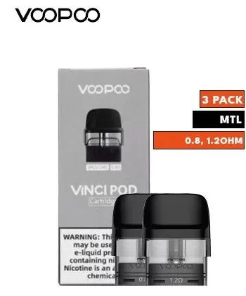 Voopoo Vinci Pod Cartridge - 0.80 ohm / 2ml
