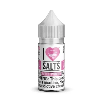 I Love Salts Sweet Strawberry 30ml Nic Salt Vape Juice - Eightvape