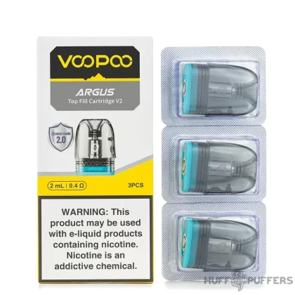 Voopoo Argus V2 Pods - Capacity#2.0 mL>3.0 mL0.4 ohm>0.7 ohm>1.0 ohm