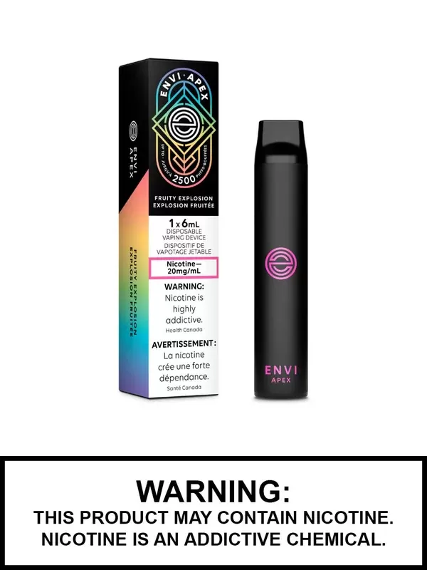 Fruity Explosion by ENVI Apex Disposable Vapes